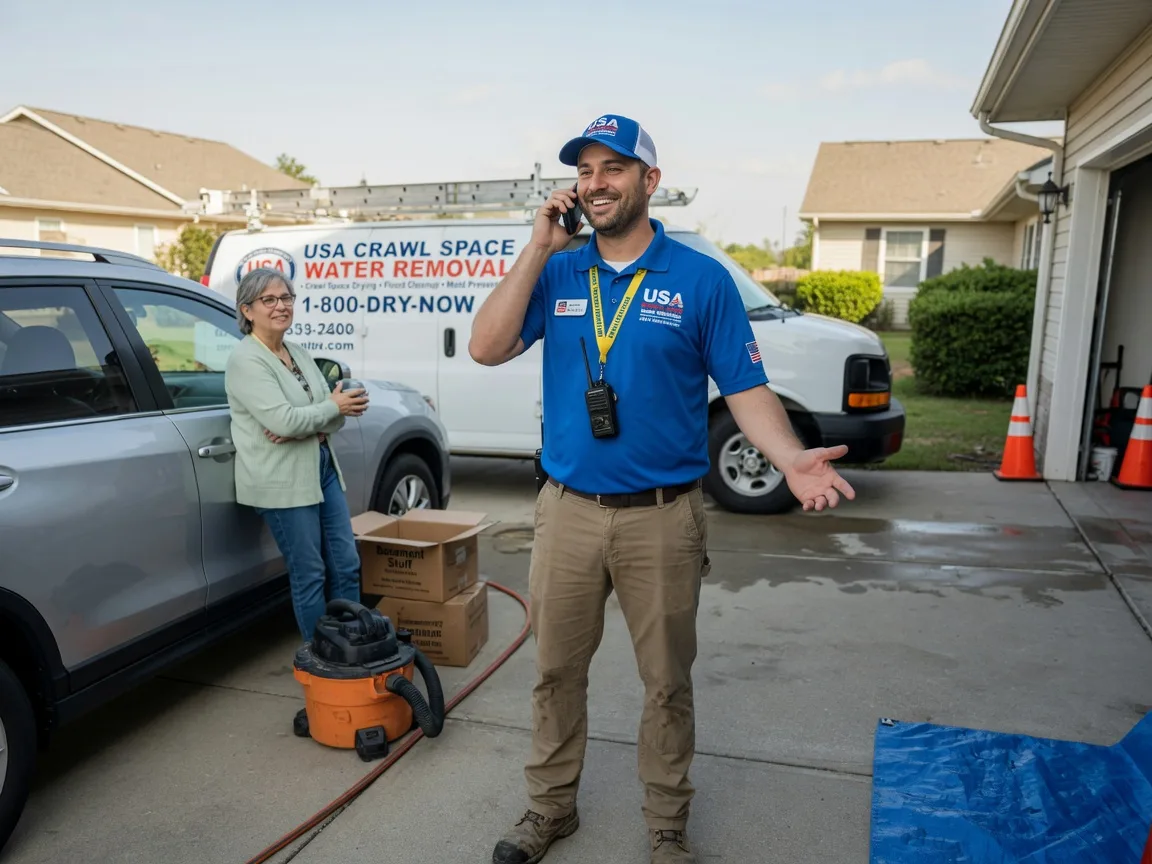 Crawl Space Water Removal Garvin, OK FAQs